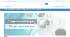 Desktop Screenshot of frontier-optics.com